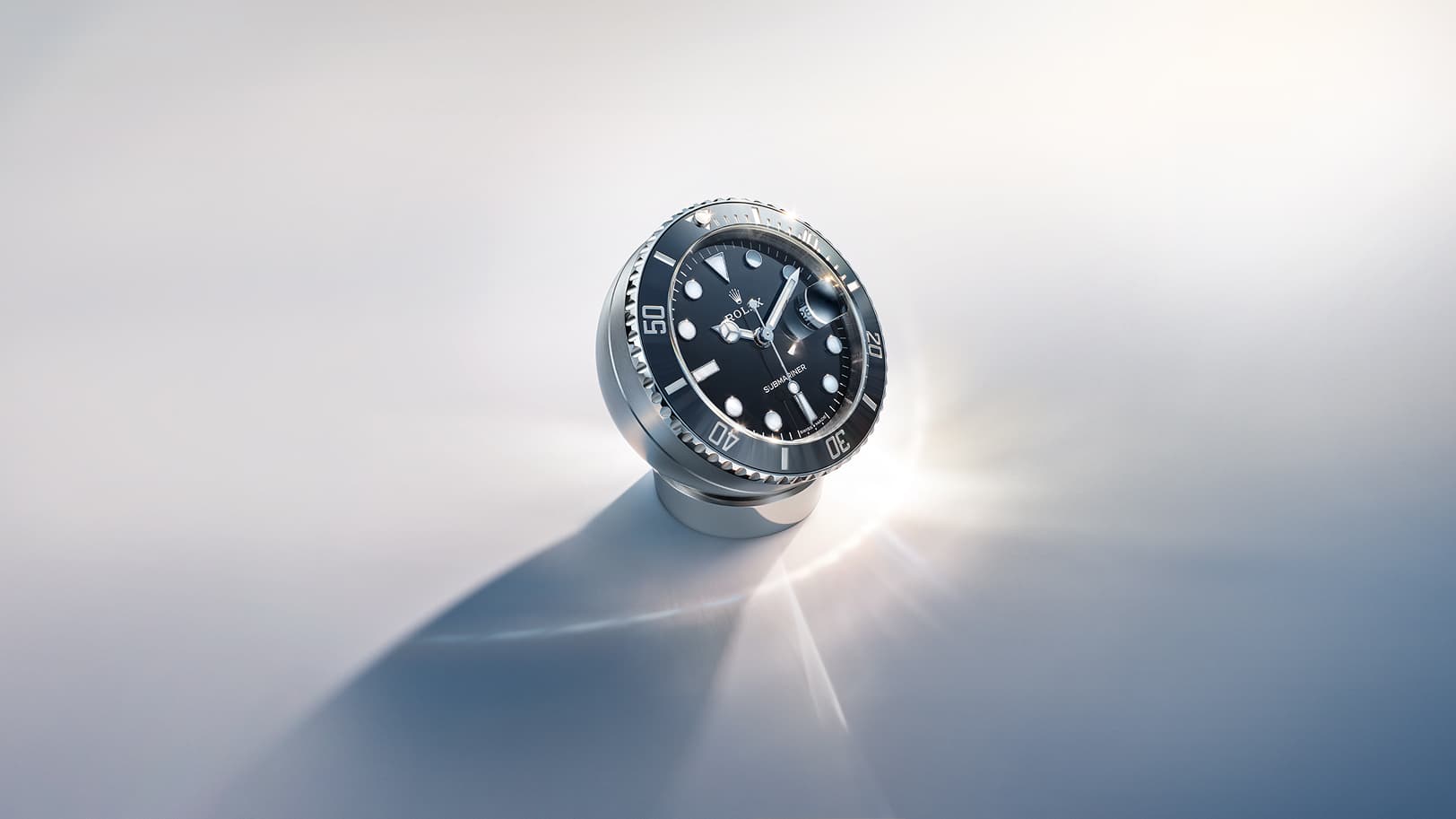 rolex accessories table clock introduction - boglietti gioielliere