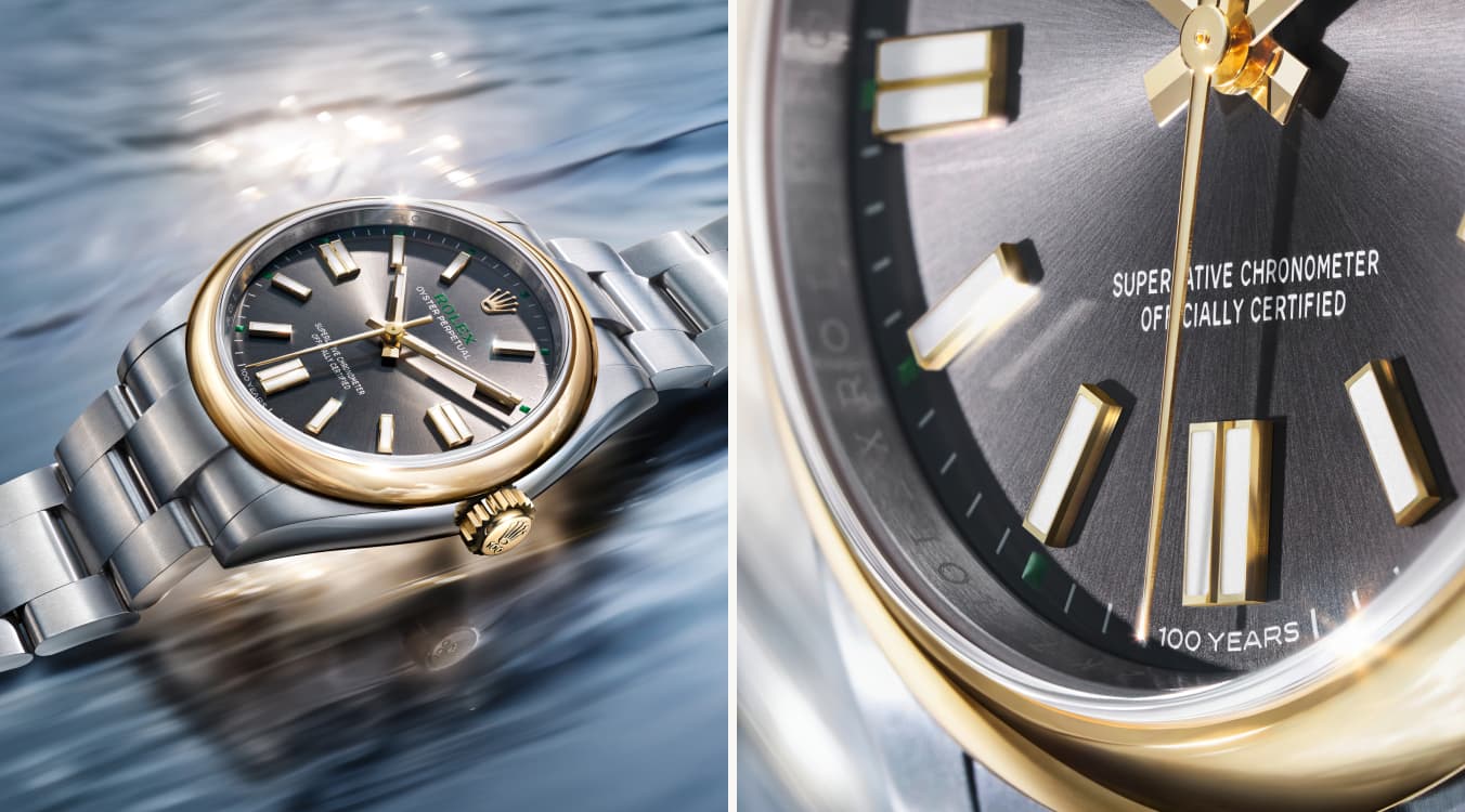 rolex oyster perpetual, m134303-0001 - boglietti gioielliere