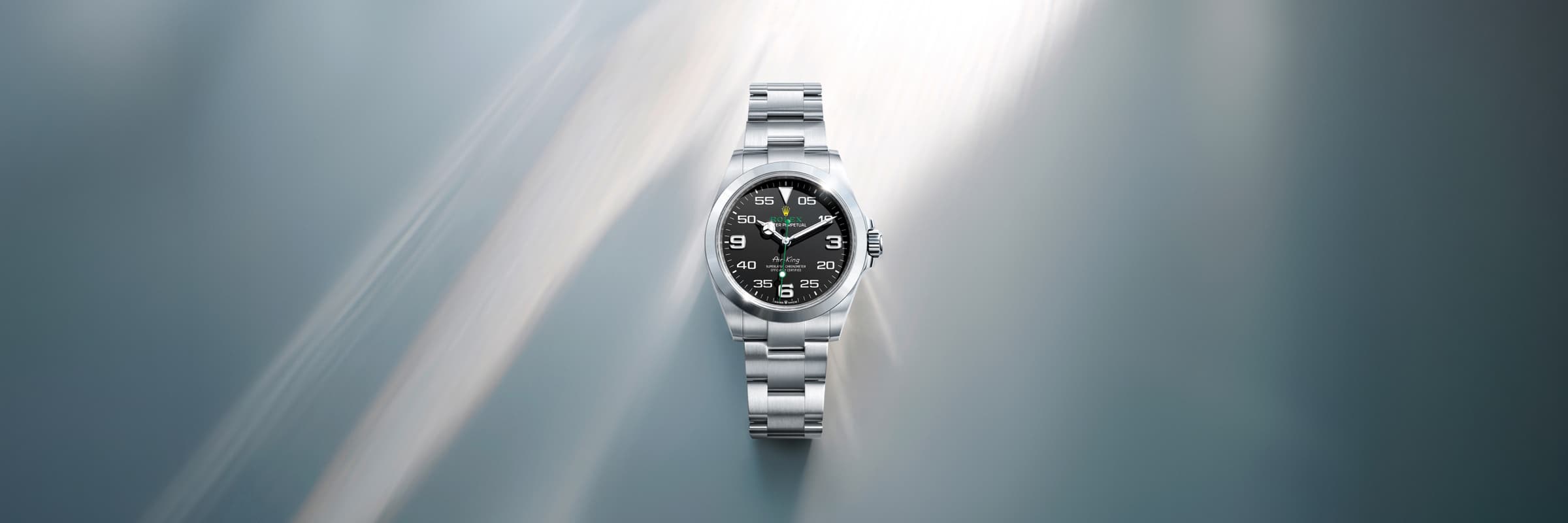 rolex Air-King in Oystersteel, M126900-0001 - Boglietti Gioielliere