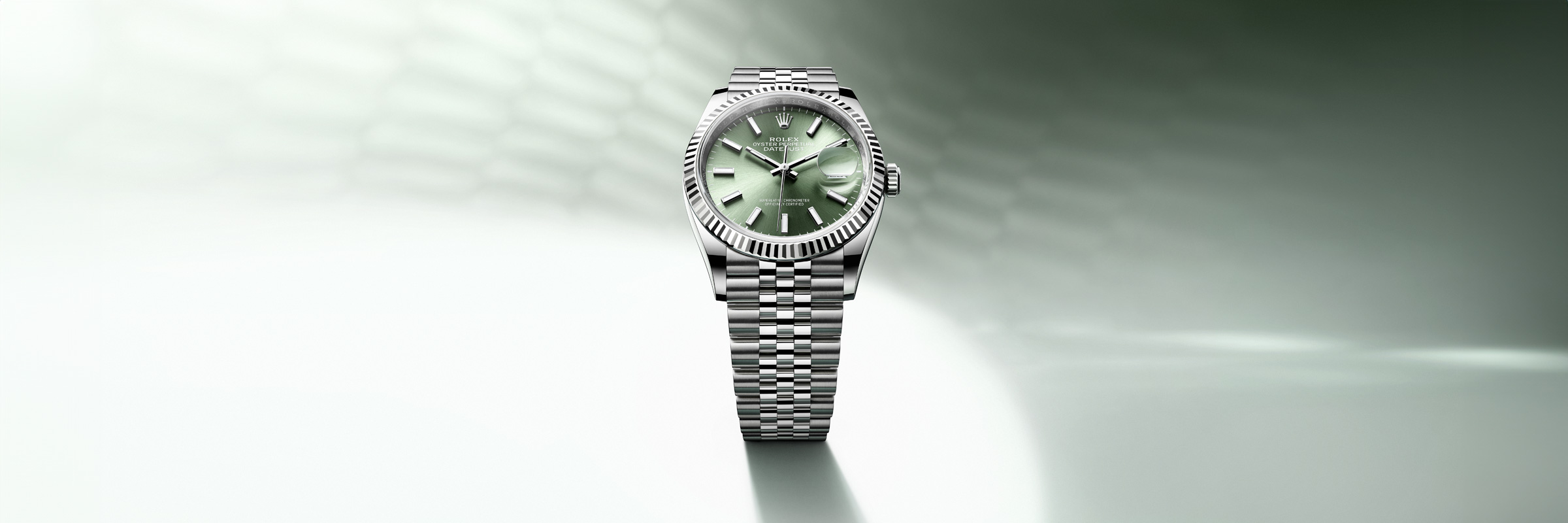 rolex Datejust in White Rolesor - combination of Oystersteel and white gold, M278344RBR-0021 - Boglietti Gioielliere