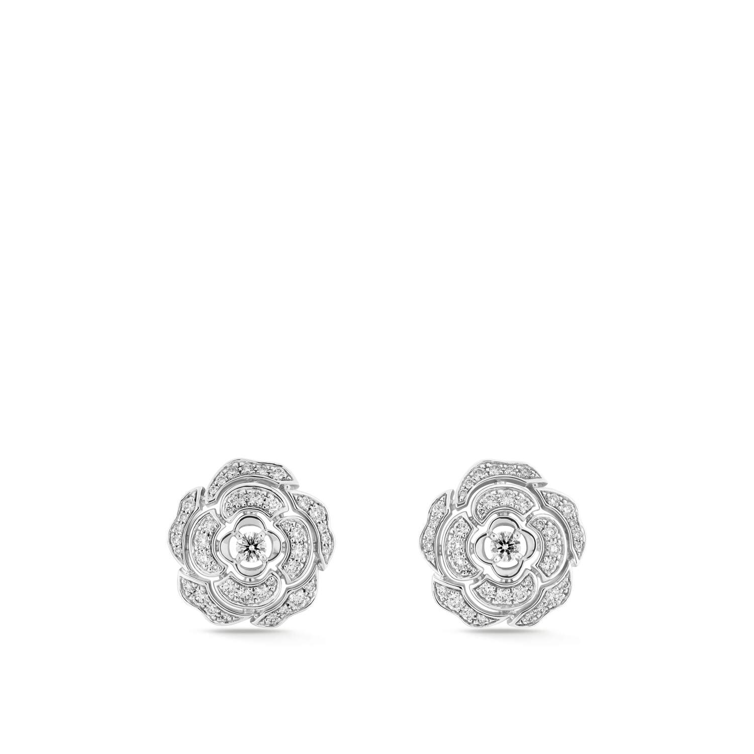 Chanel Bouton de Camélia earrings J11179