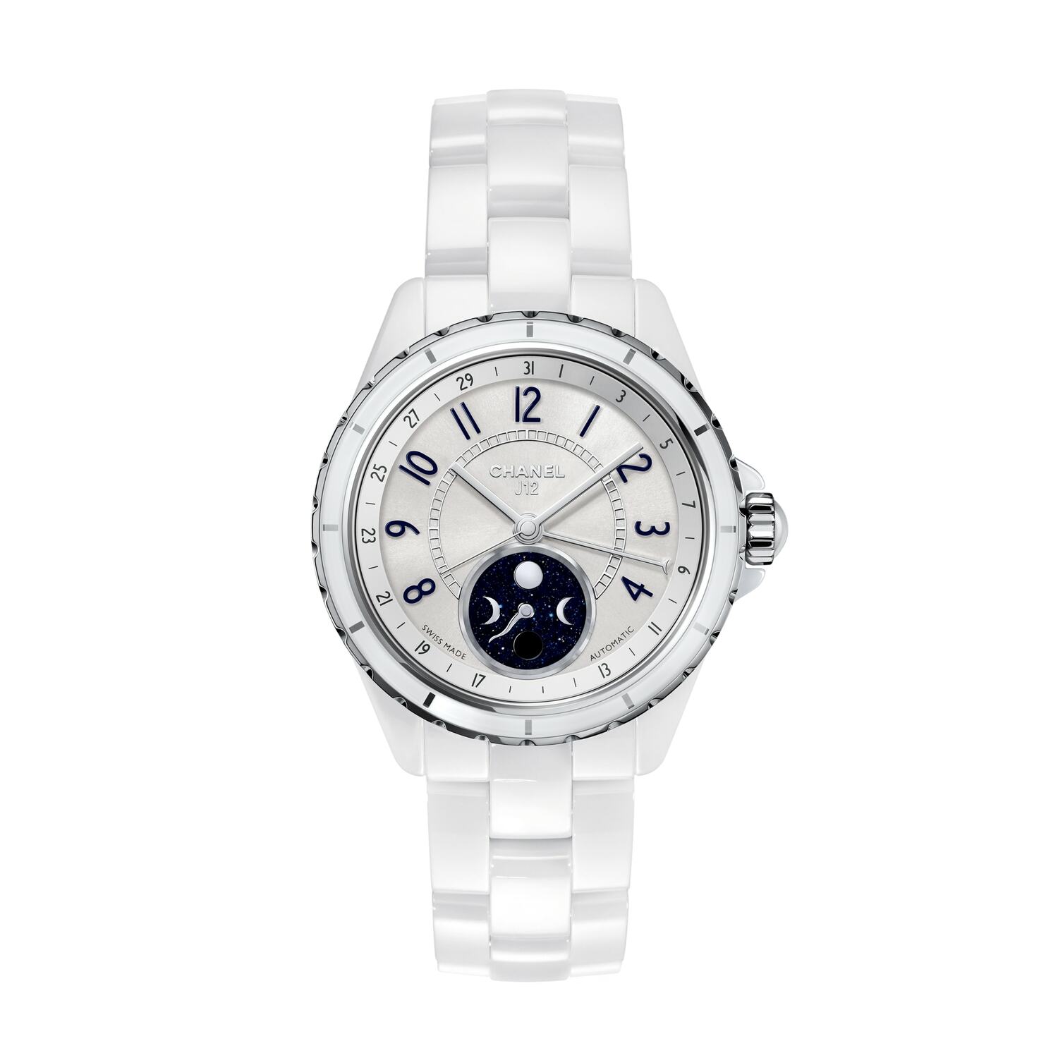 CHANEL J12 PHASE DE LUNE H3404: retail price, second hand price