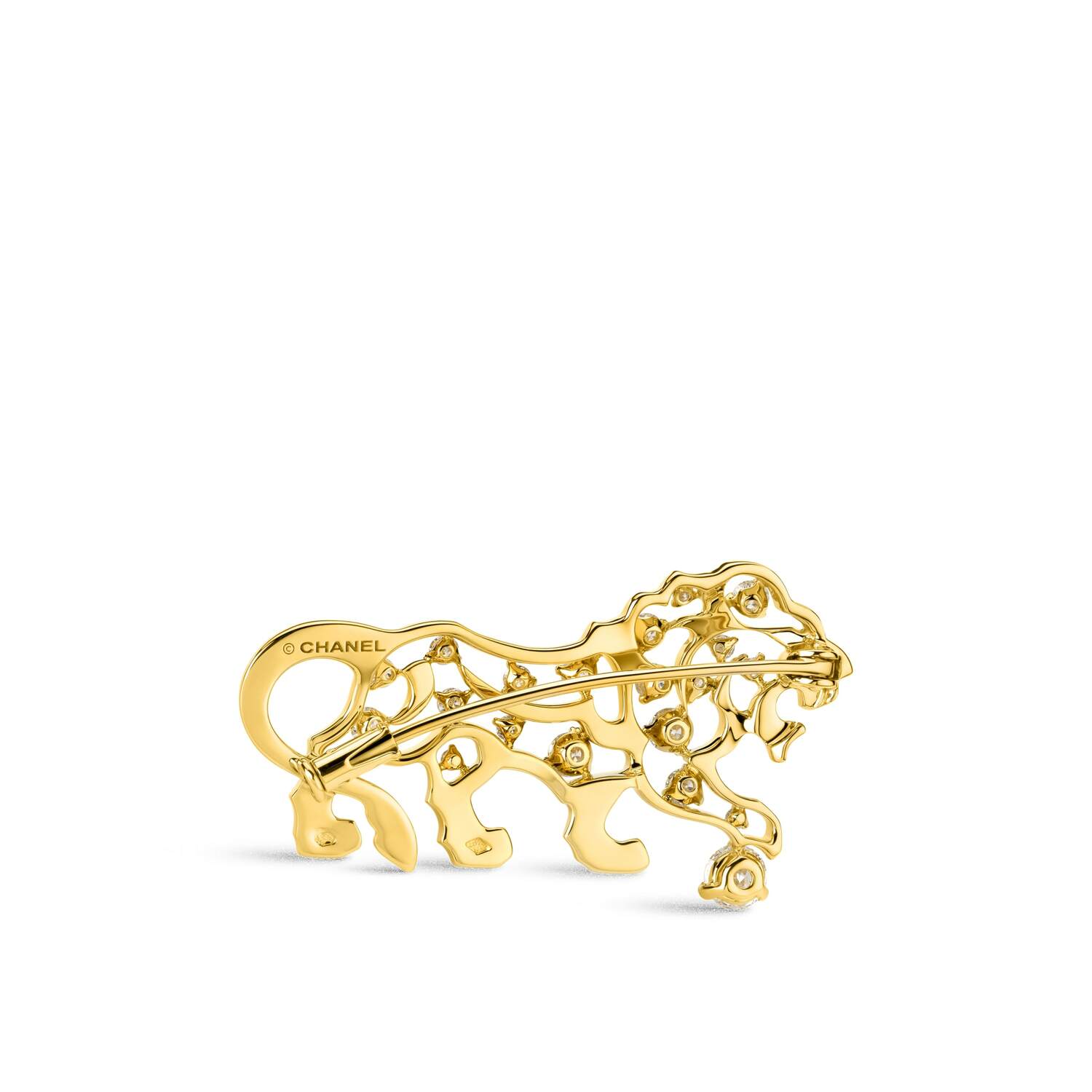 Chanel Sous Le Signe Du Lion Ring 18k White Gold, Diamonds