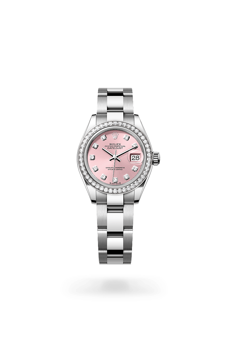 Rolex Lady-Datejust in Rolesor bianco (combinazione di acciaio